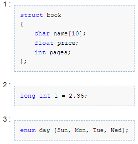 Which of the following is not user defined data type